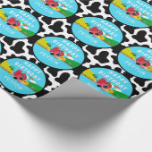 Papier Cadeau Fête d'anniversaire de Barnyard Farm Animal (Coin)