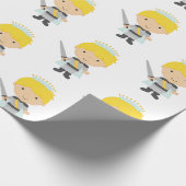 Papier Cadeau Fête d'anniversaire de Little Prince (Coin)