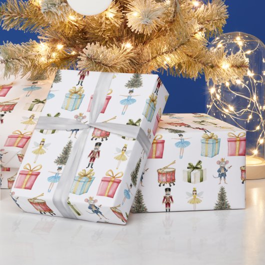 Papier Cadeau Fête d'anniversaire de Nutcracker (Vacances)