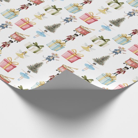 Papier Cadeau Fête d'anniversaire de Nutcracker (Coin)