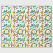 Papier Cadeau Fête d'anniversaire des enfants Pinata (Plat)