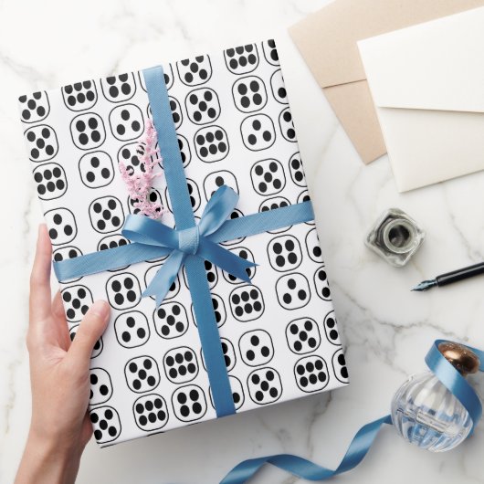 Papier Cadeau Fête d'anniversaire Lancer de Dés (Cadeaux)