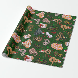 Papier Cadeau Fête de Ball Python Morph
