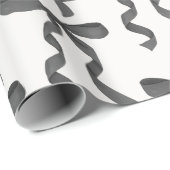 Papier Cadeau Fête de bébé ou de mariage, fête d'anniversaire av (Coin rond)