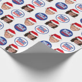 Papier Cadeau Fête de Biden Harris 2020 (Coin)