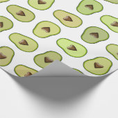 Papier Cadeau Fête de Fête de Bébé Fruit de Coeur d'Avocat (Coin)