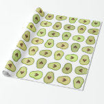 Papier Cadeau Fête de Fête des Fruits de Coeur d'Avocat Bébé<br><div class="desc">Papier d'emballage</div>