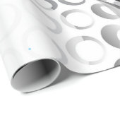 Papier Cadeau Fête de Golf d'Anniversaire (Coin rond)