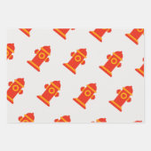 Papier Cadeau Fête de la Borne d'Incendie (Devant 2)