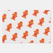 Papier Cadeau Fête de la Borne d'Incendie (Devant)