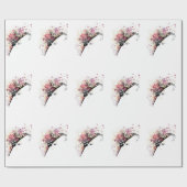 Papier Cadeau Fête de la Fête des mariées de la Femme (Plat)