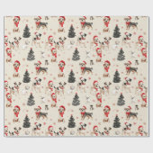 Papier Cadeau Fête de la fourrure (Plat)