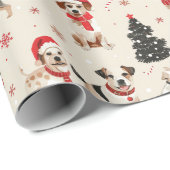 Papier Cadeau Fête de la fourrure (Coin rond)