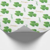Papier Cadeau Fête de la Saint-Patrick (Coin)