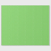 Papier Cadeau Fête de la Saint-Patrick, Shamrock chanceuse (Plat)