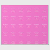 Papier Cadeau fête de la Saint Valentin (Plat)