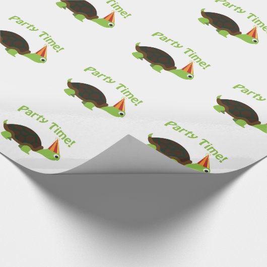 Papier Cadeau Fête de la tortue (Coin)
