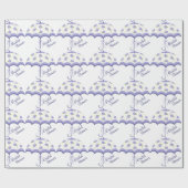 Papier Cadeau  Fête de l'mariée (Plat)