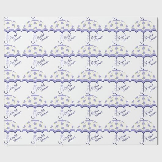 Papier Cadeau  Fête de l'mariée (Plat)