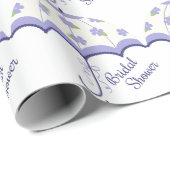 Papier Cadeau  Fête de l'mariée (Coin rond)