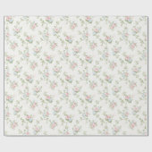 Papier Cadeau Fête de mariage de Fête d'anniversaire Rose Bleu P (Plat)