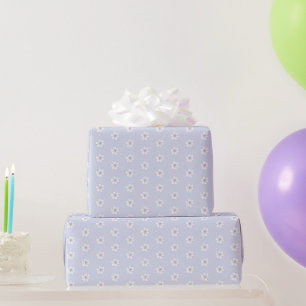 Papier Cadeau Fête de mariage floral lavande