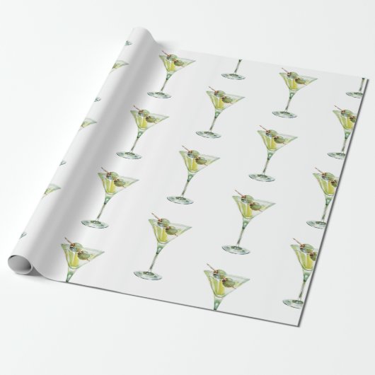 Papier Cadeau Fête de Martini (Déroulé)