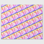 Papier Cadeau Fête de Noël (Plat)