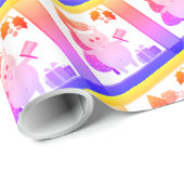 Papier Cadeau Fête de Noël (Coin rond)