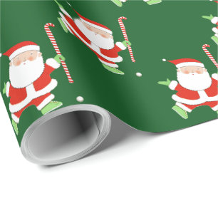 Papier Cadeau Fête de Noël de Hockey sur gazon