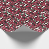 Papier Cadeau Fête de Noël en Aussie (Coin)