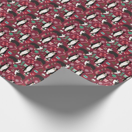 Papier Cadeau Fête de Noël en Aussie (Coin)