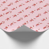 Papier Cadeau Fête de Noël espiègle d'Elf (Coin)