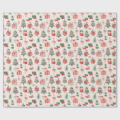 Papier Cadeau fête de noël mec (Plat)