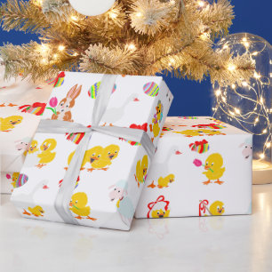 Papier Cadeau Fête de Pâques motif