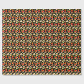 Papier Cadeau Fête de Restauration Rapide : Isolement Motif Vint (Plat)