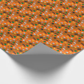 Papier Cadeau Fête des Candies Éffrayantes d'Halloween (Coin)