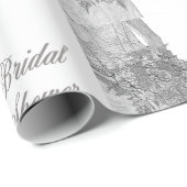 Papier Cadeau Fête des mariées (Coin rond)