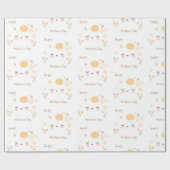 Papier Cadeau Fête des mères (Plat)