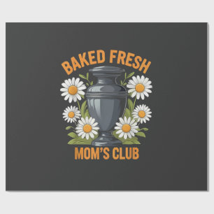 Papier Cadeau Fête Des Mères Du Club Maman Fraîche