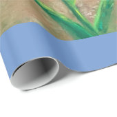 Papier Cadeau Fête des mères Enveloppe cadeau de colibri (Coin rond)