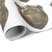 Papier Cadeau Fête des Pères (Coin rond)
