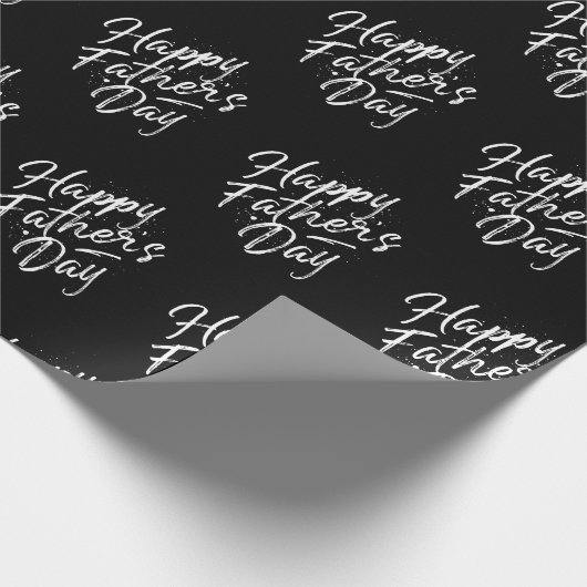Papier Cadeau Fête des pères heureuse/papier d'emballage (Coin)
