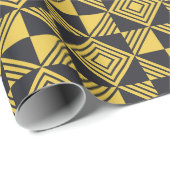 Papier Cadeau Fête des pères romantique unique saisonnière joyeu (Coin rond)