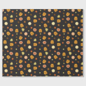Papier Cadeau Fête d'Halloween (Plat)