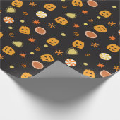 Papier Cadeau Fête d'Halloween (Coin)