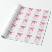 Papier Cadeau Fête douce Script Coquette Arc-en-ciel 16 ans (Déroulé)