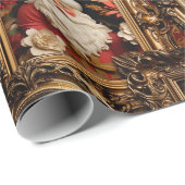 Papier Cadeau Fête du père Ornat 3D (Coin rond)