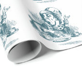 Papier Cadeau Fête du thé de la haine (Coin rond)