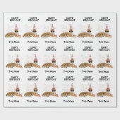 Papier Cadeau Fête du tigre - Animaux Fête d'anniversaire Garçon (Plat)